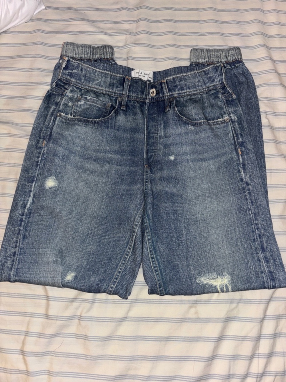 Rag & Bone Light Denim Sweatpants
